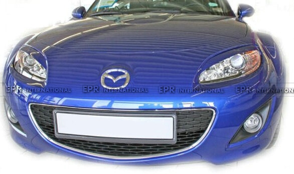 Car-styling FRP Fiber Glass Eyebrow Eyebrows Eyelid Fit For Mazda MX5 NC