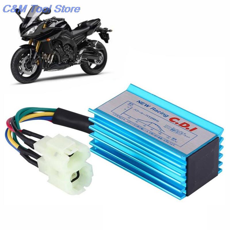 For GY6 Scooter Moped 50CC 150CC 6pin Performance Racing CDI Box+Ignition Coil