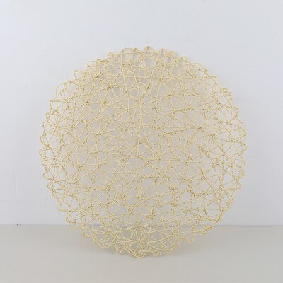 Accesorios de fotografía tejido a mano, almohadilla hueca para estudio de escritorio, fotografía, tomar fotografía, fondo, accesorios para comida y fruta: Light yellow