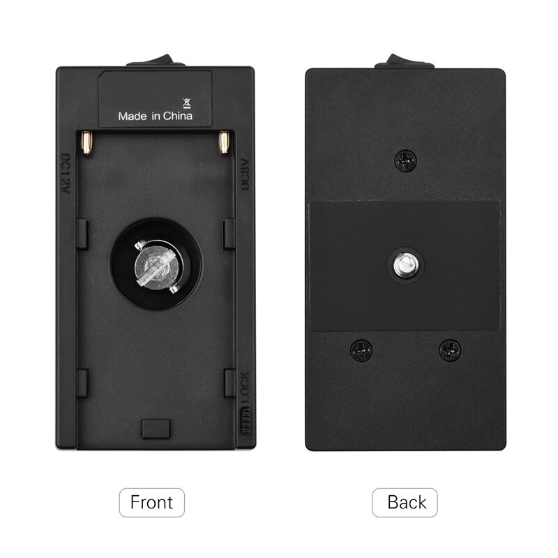 NP-F970 płytka robić baterii uchwyt adaptera FZ100 imitacja baterii łącznik robić aparatów Sony A7 III/A7R III/A7R IV/A9/A9 II