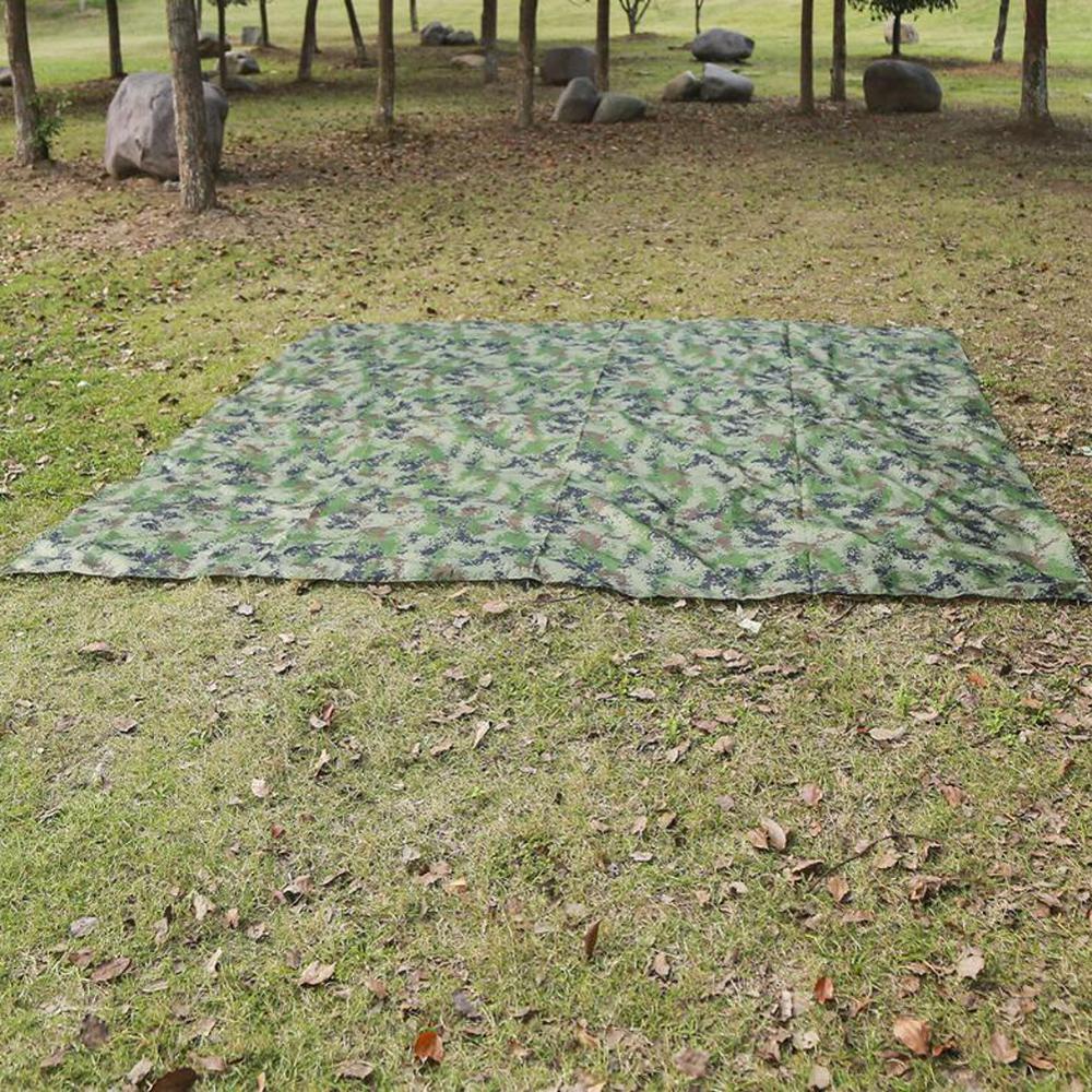 Sun Shelter Awning Tent Tarp Outdoor Camping Rain Fly Anti UV Beach Tent Shade Camping Sunshade Canopy Picnic Pad 2.3mx1.4m