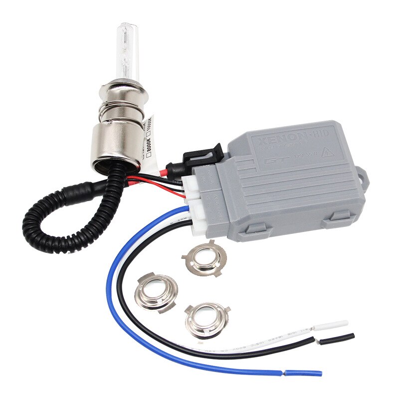 H6M H/L Motorcycle HID Lights Kit High intensity Discharge Xenon Bulbs 4300K ~12000k 35W