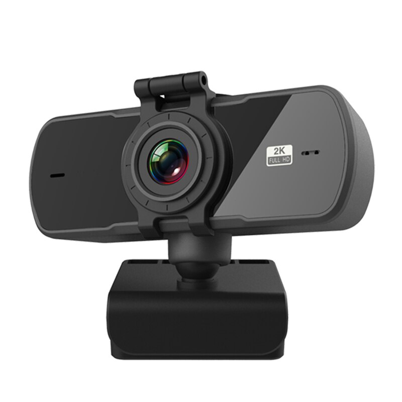 2K Fixed Focus HD Webcam Built-in Microphone Video Call Rotatable Camera Computer Peripherals Web Camera For PC Laptop