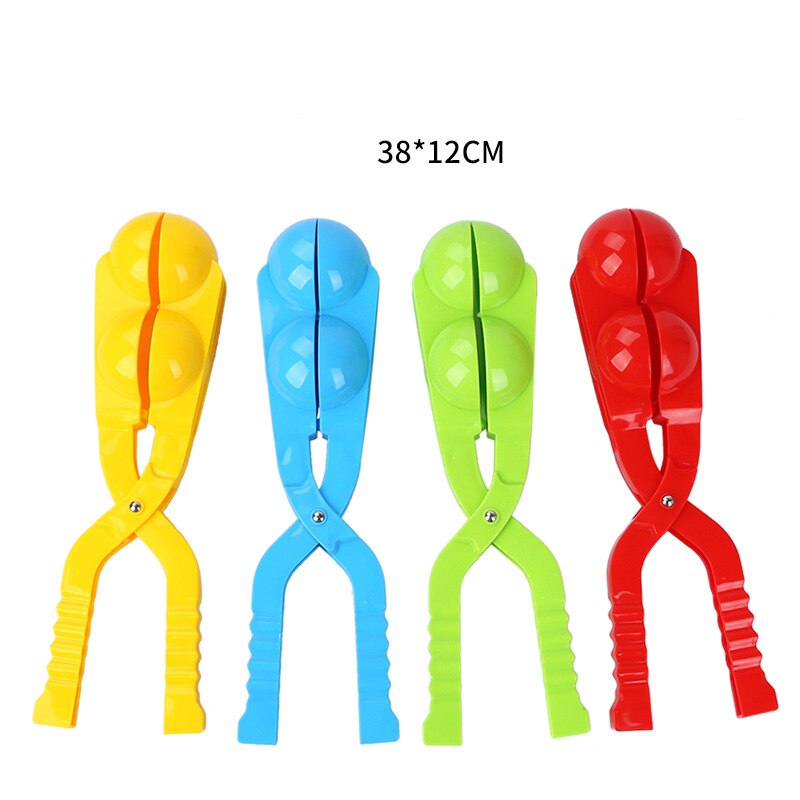 1 Pc Bella Anatra A Forma di Palla di Neve Creatore Della Clip Dei Bambini Da Neve Inverno All'aperto Sabbia Della Muffa Strumento Creativo Divertimento All'aria Aperta e Sport di Colore della miscela: 0006 1 pc