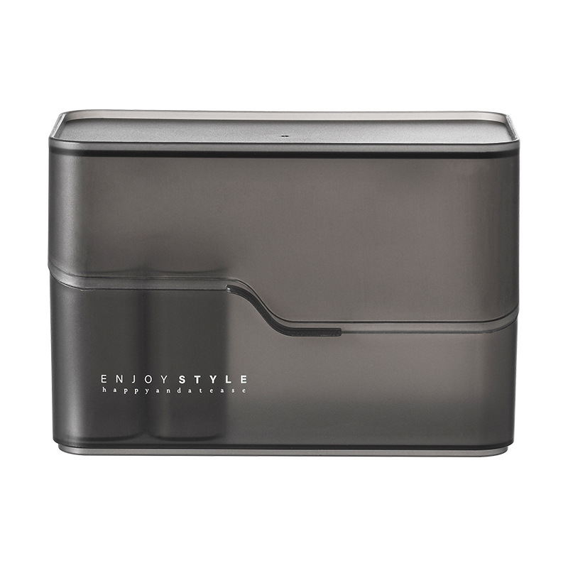 Plastikowy Organizer na kosmetyki zestaw pudełek ambona pojemnik na biżuterię łazienka Organizer na kosmetyki rozmaitości pojemnik na stół: MULTI