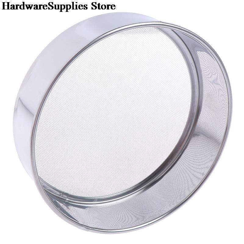 15*4*4cm Stainless Steel Mesh Flour Sifting Sifter Sieve Strainer Cake Baking Household Kitchen Tools Great For Sifting Flour