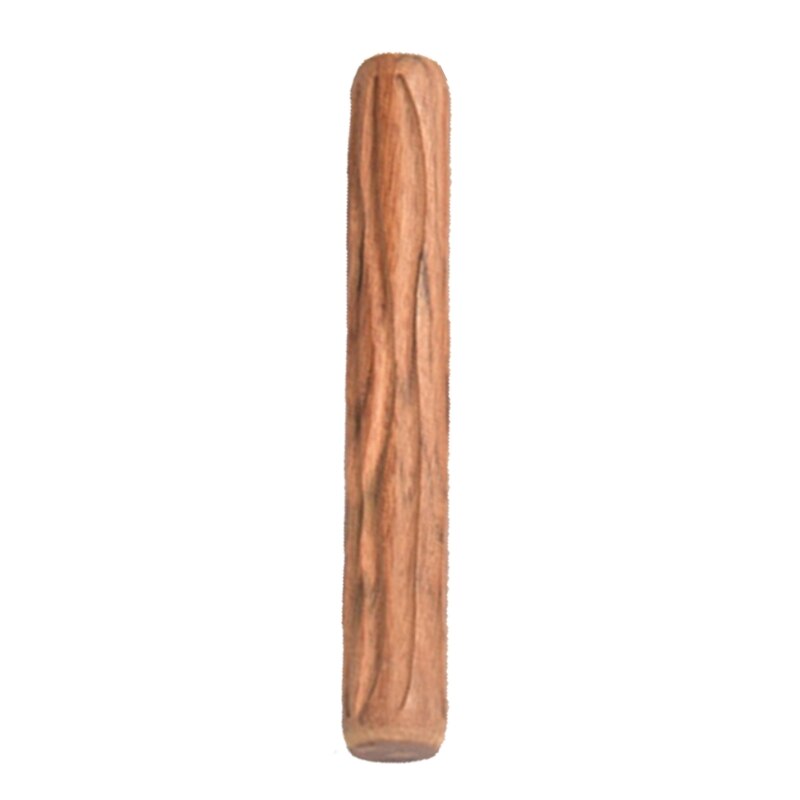 Wood Clay Texture Rolling Pin Emboss Pattern polymer clay roller Ceramic Pottery Tools: Silver