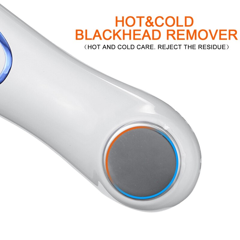 2 in 1 Multi-Functional Ice Compress Blackhead Remover Vacuum Suction Face Pimple Acne Extractor Facial Pores Cleaner Skin Tools