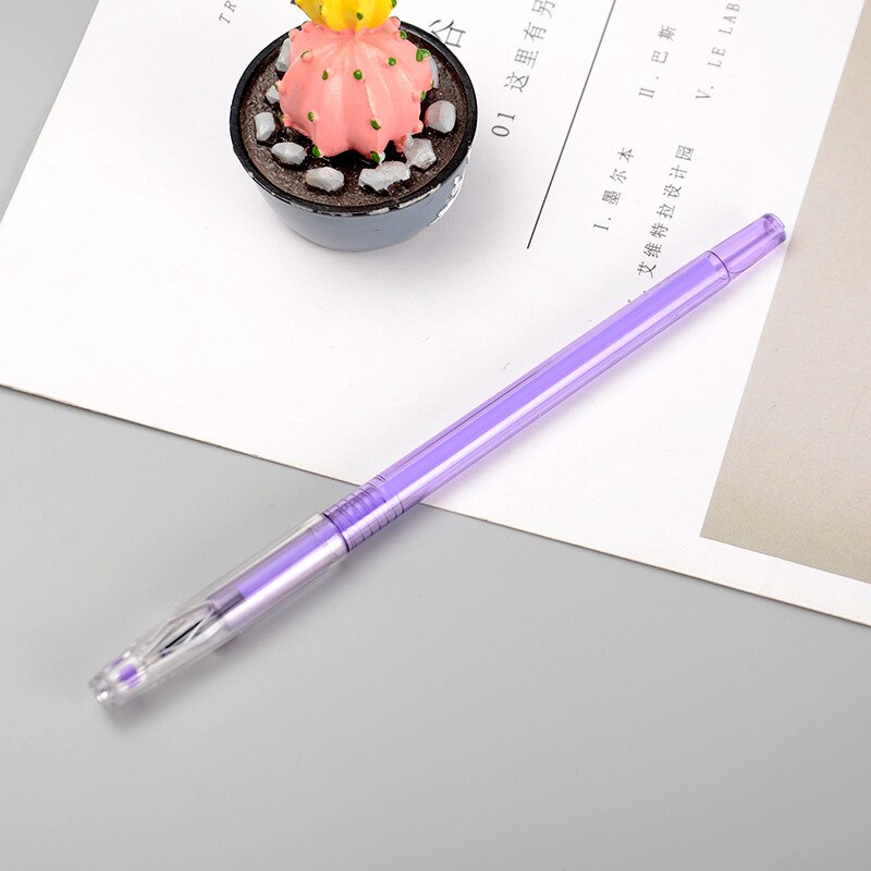 5 pièces diamant Kawaii Gel stylo 12 couleurs stylo à bille filles école papeterie fournitures de bureau stylet cristal stylo