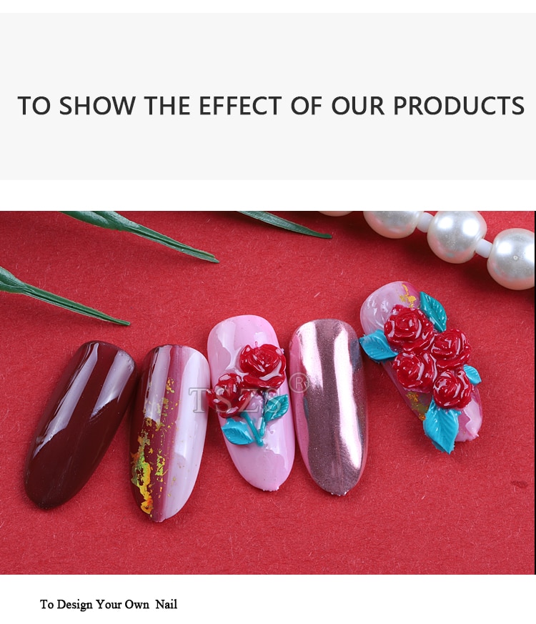 8 stk/parti blomst fiskeblade nail art form 3d silikone negle udskæring stempling nail art skabelon gør det selv holdbar manicure indretning