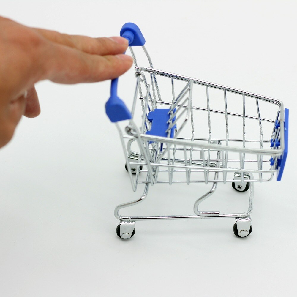 Mini Legierung Warenkorb Küche Spielzeug mit Voller Lebensmittel Lebensmittel Spielzeug Spielset für freundlicher Spielzeug Trolle vorgeben Spielen Lebensmittel Spielzeug