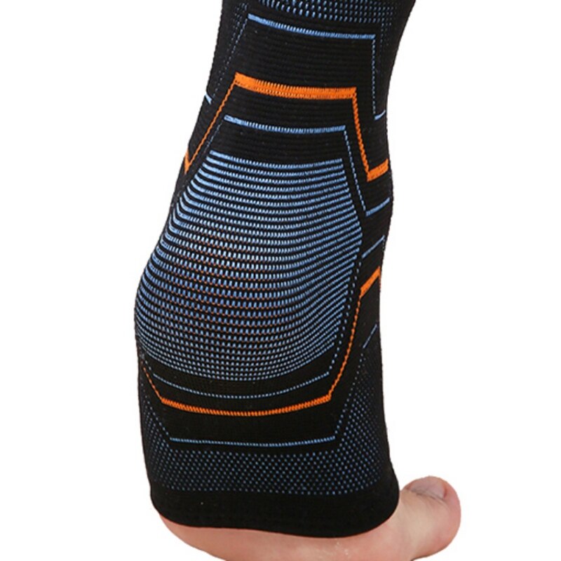 Elastische Gebreide Sport Enkel Ondersteuning Brace Voor Fietsen Yoga Basketbal Volleybal Mannen Vrouwen Voet Joint Enkel Protector KT01