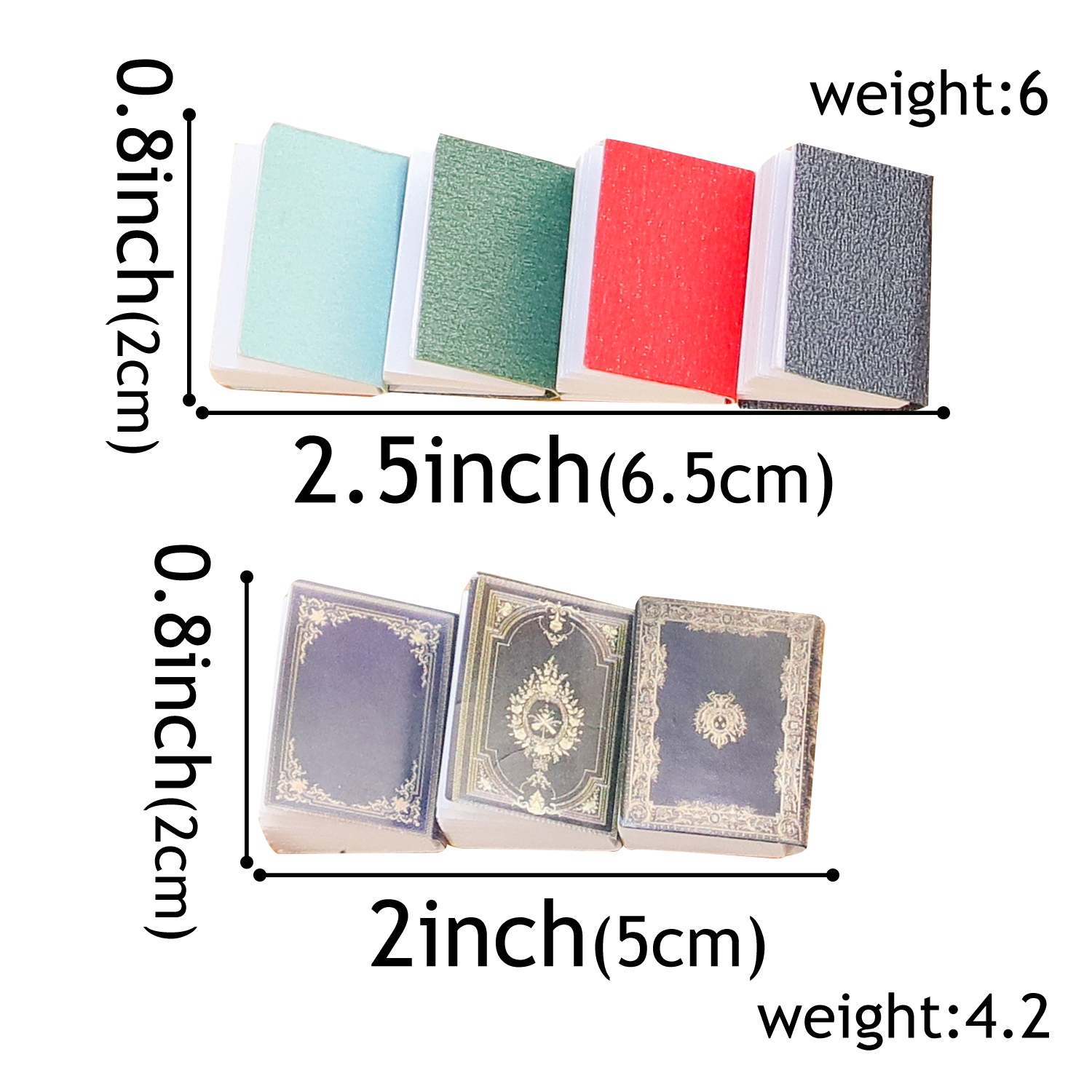 1 Stuk Miniatuurboek Haarclip Boek Liefhebber Vierkant Hoofddeksels Klassiek Boek Haarclips Paper Boek Haarclip Barretvoor Meisjes Vrouwen