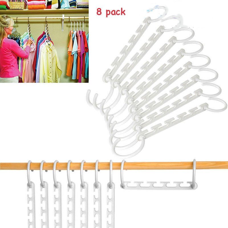 Multifunctionele Kleding Hnagers Saving Ruimte Closet Organizer Magic Wonder Rack