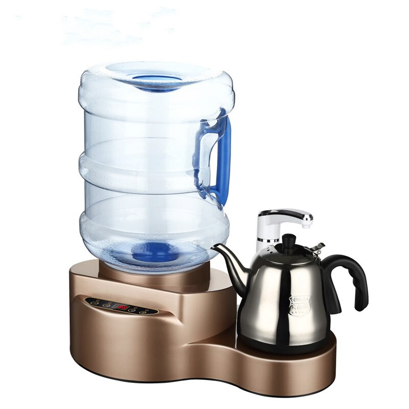 Distributeur d'eau chaude instantané pompe Gallon Machine à boire 1L acier inoxydable bouilloire électrique théière chaudière Mini barre de thé ue