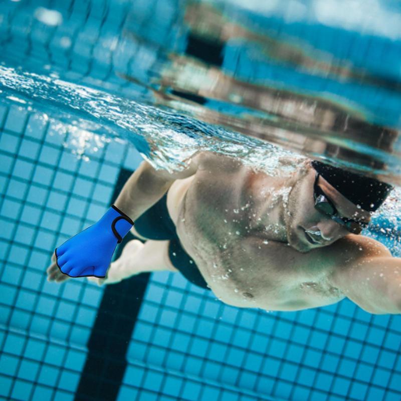 Webbed Gloves For Swimming Aquatic Gloves For Helping Upper Body Resistant Water Aerobics And Swimming Resistant Training Gloves