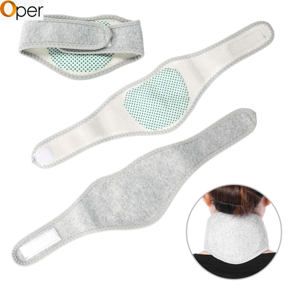 Adjustable Selfheating Neck Band Relieve Muscle Pain Stiff Warm Cervical Vertebra Protection Belt Support Elderly Pregnant Women