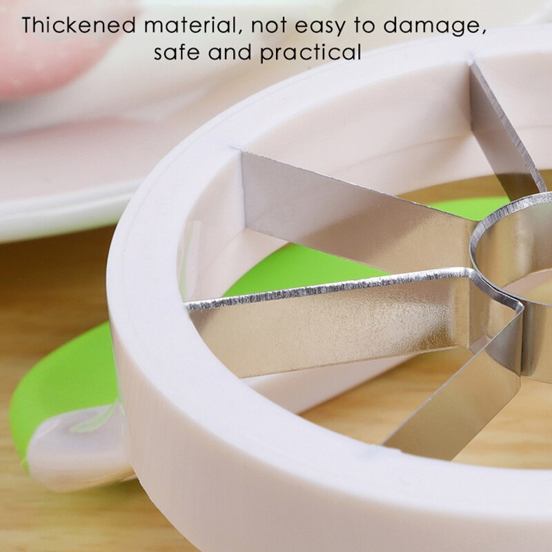 Cortador de manzanas para cocina, utensilio divisor de fruta y pera, mango cómodo para pelador de manzana de cocina,