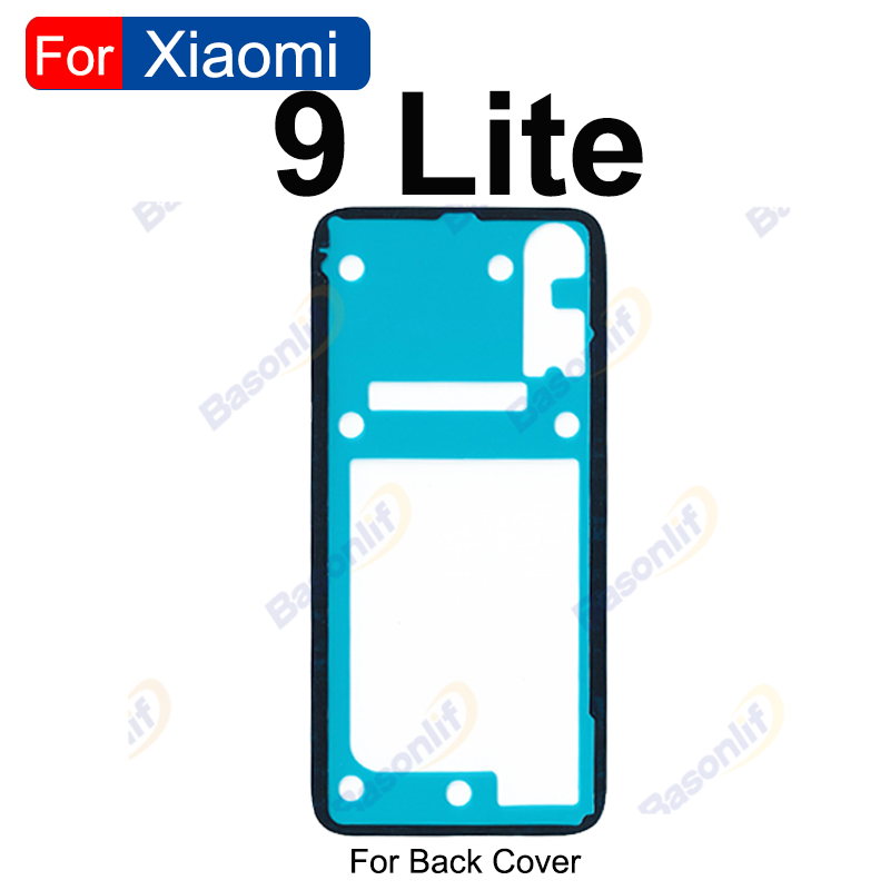 Back Cover Waterproof Adhesive For XiaoMi Mi 10 CC9 Pro 9 8 Lite SE 9T Pro POCO X3 Pro Series Rear Sticker Replacement Glue: Rose Gold