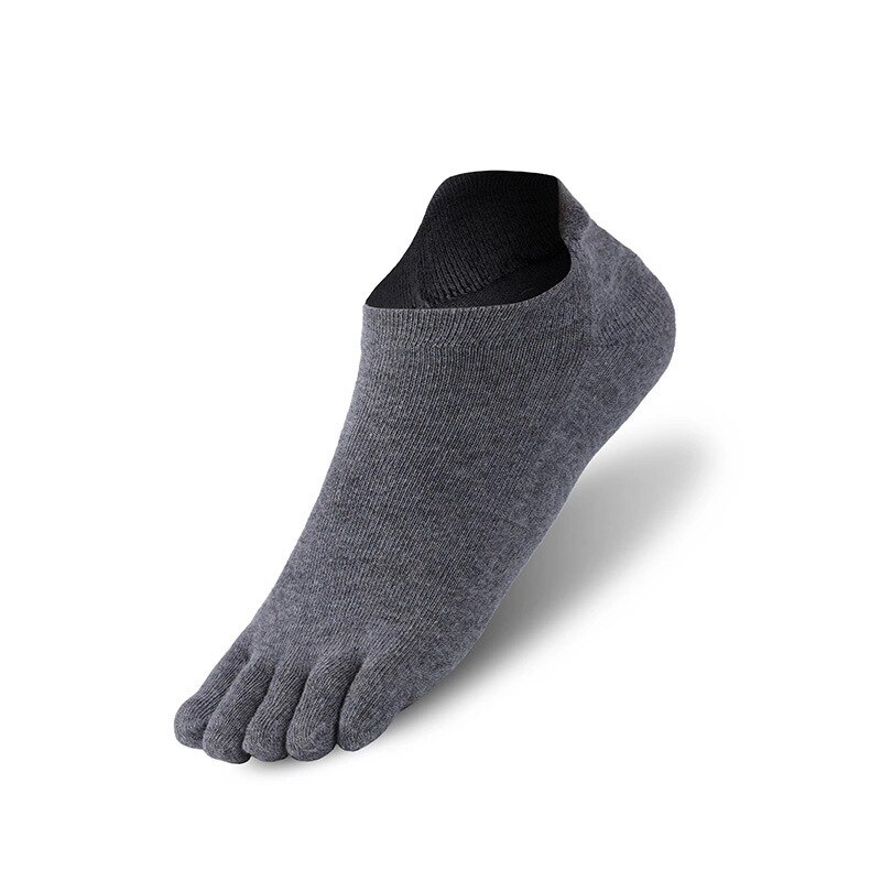 Vijf-Vinger Sokken Heren Dunne Korte Buis Effen Kleur Sport Vijf Tenen Sokken Split Teen Sokken Katoen sokken