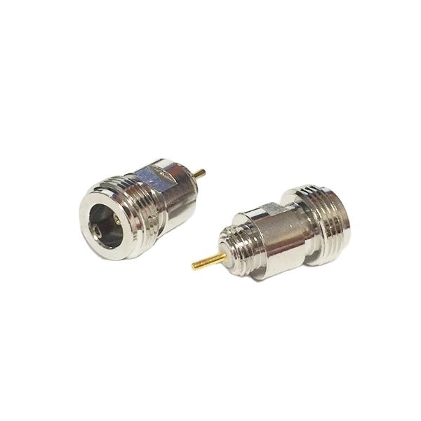 1 stück NEUE N-buchse Jack RF koax Adapter konverter Stecker Lot Post Gerade Verstärker spezieller anschluss Vernickelt