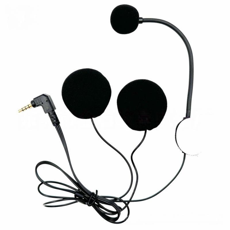 Auriculares para casco de motocicleta con doble altavoz, superior, ideales para motociclismo, 32 Ω, 3,5 mm