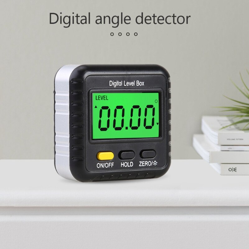 360 Graden Digitale Gradenboog Magnetische Inclinometer Level Box Gauge Hoek Meter Finder Base Elektronische Meetinstrumenten