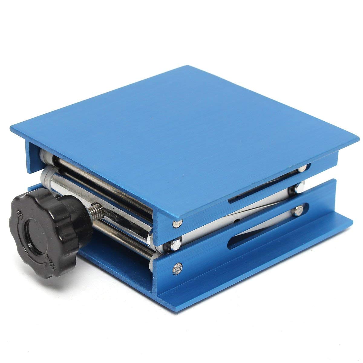 Aluminium Laboratorium Jack Schaarlift Platform Opvouwbare Lifting Tafel Pad Hoogte Controle Ideaal Houtbewerking Machines Onderdelen