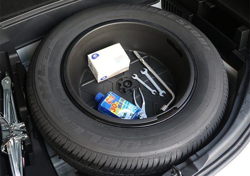 For Toyota RAV4 Trunk spare tire storage box change device box debris storage box decoration car Accessories
