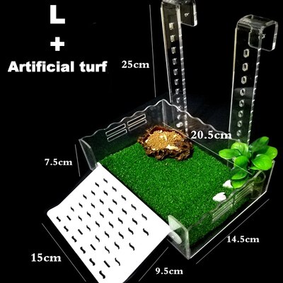 Turtle Basking Platform Height-Adjustable Hanging Amphibian Platform Fish Tank Aquarium Platform Tortoise Resting Terrace: 7A