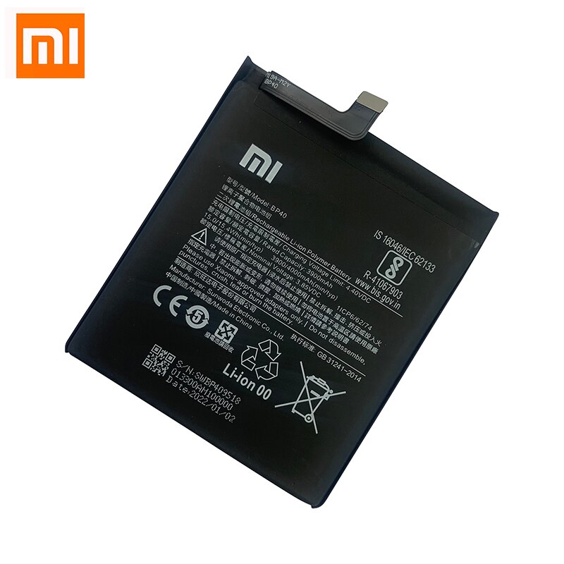 Xiao Mi 100% Original Battery BP41 BP40 For Xiaomi Redmi K20 Mi 9T Pro Mi9T K20Pro 4000mAh High Capacity Phone Batteria Akku