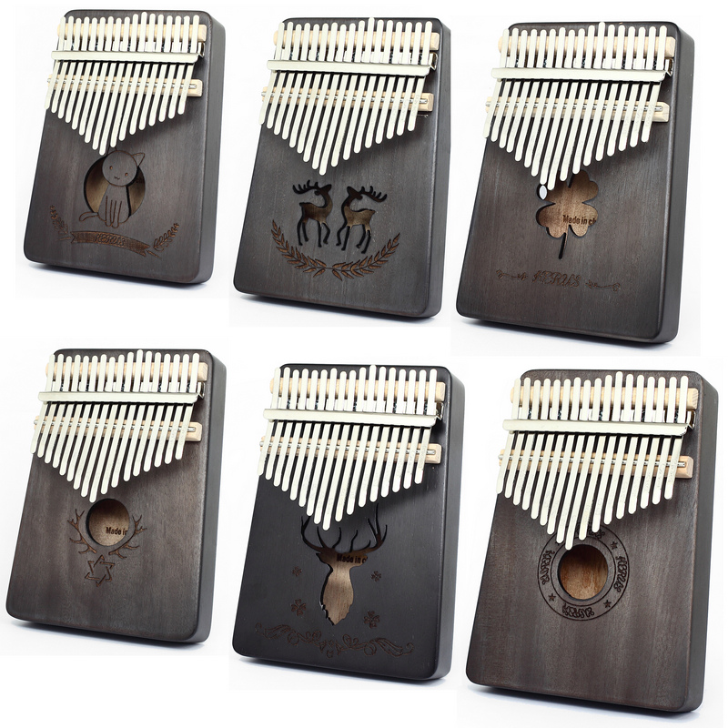 Kerus kalimba 17 key mahonki body peukalo piano 17 soitin paras ja hinta