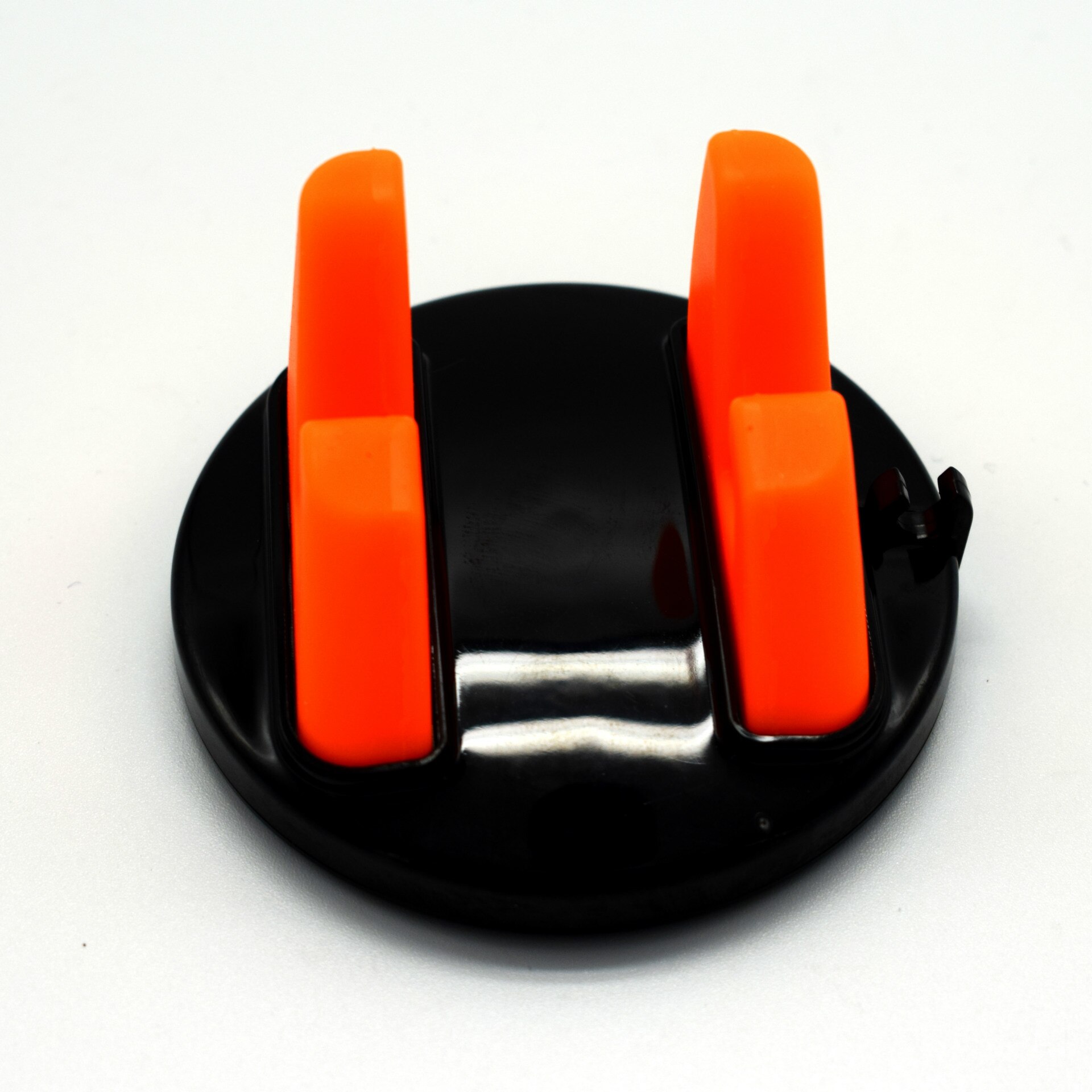 Soporte de teléfono para automóvil, montura antideslizante para teléfono móvil para Toyota Estima Harry, Alphard corolla, RAV4, Yaris, Vios, Hilux, Auris Prius: Naranja