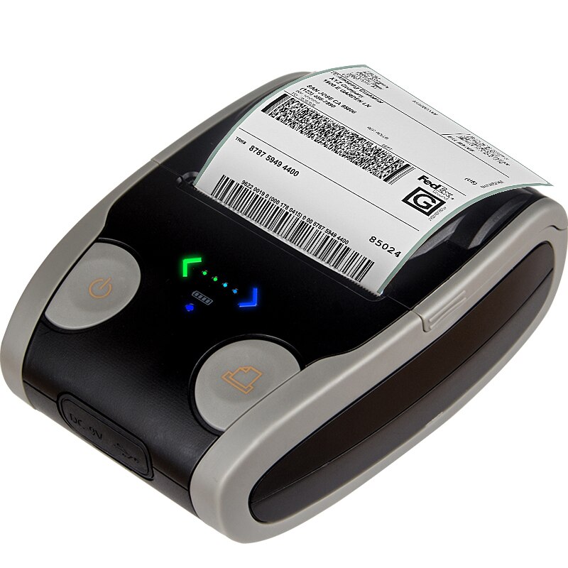 Portable Mini 58mm Bluetooth Wireless Thermal Sticker Receipt Ticket Printer For POS Bill Machine shop printer for Store