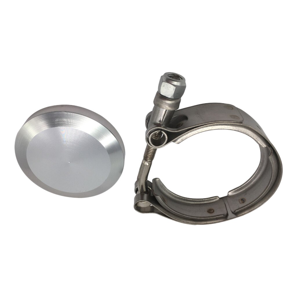 Aluminum Alloy External Wastegate Block Off Plate 50mm V-Band 50mm/2inch