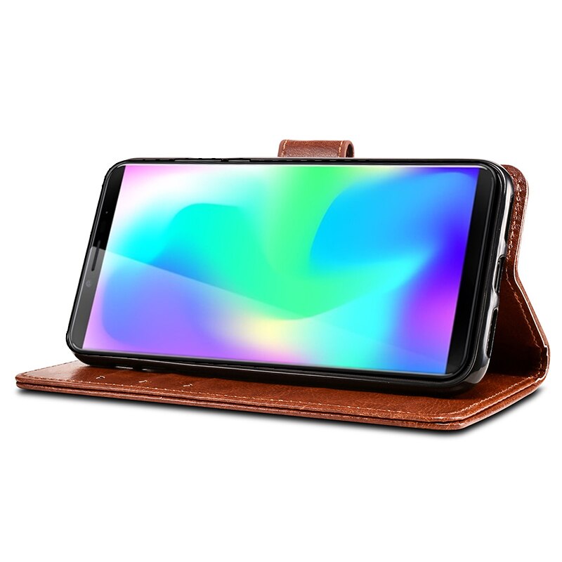 Flip Cover For Cubot X19 S Case Silicone Leather With Wallet Magnet Vintage Phone Case For Cubot X19 X 19 CubotX19S 5.93" Capa