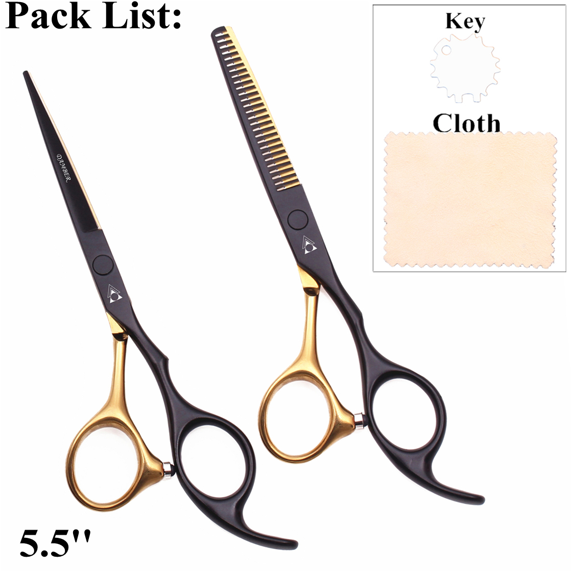Tijeras para el cabello 5,5 6,0, tijeras profesionales de peluquería, juego de tijeras de peluquero para adelgazar, tijeras para cortar cabello 440C Japón acero 888 #