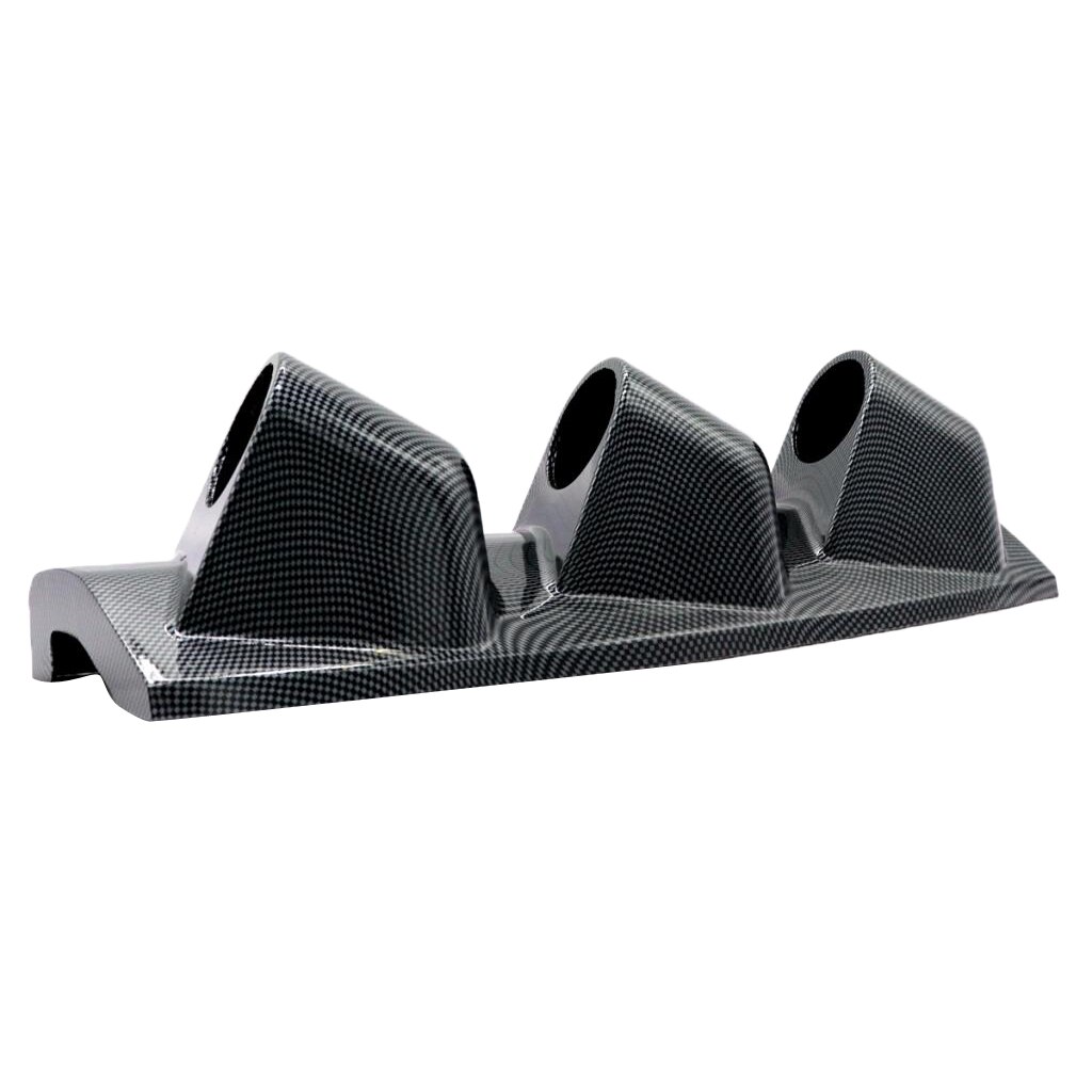 Carbon Fiber 52mm/2 Inch Triple Gauge A Pillar Pod For Right Hand Drive Car