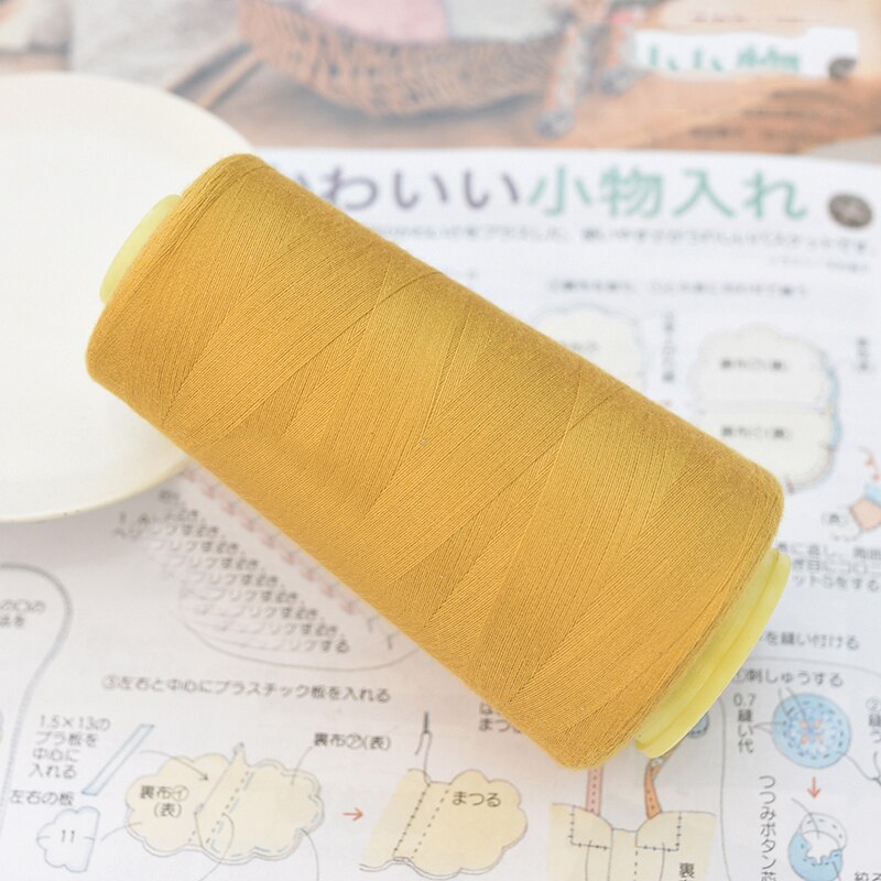 machine sewing garment sewing machine sewing accessories DIY manual 3000 yards: Black