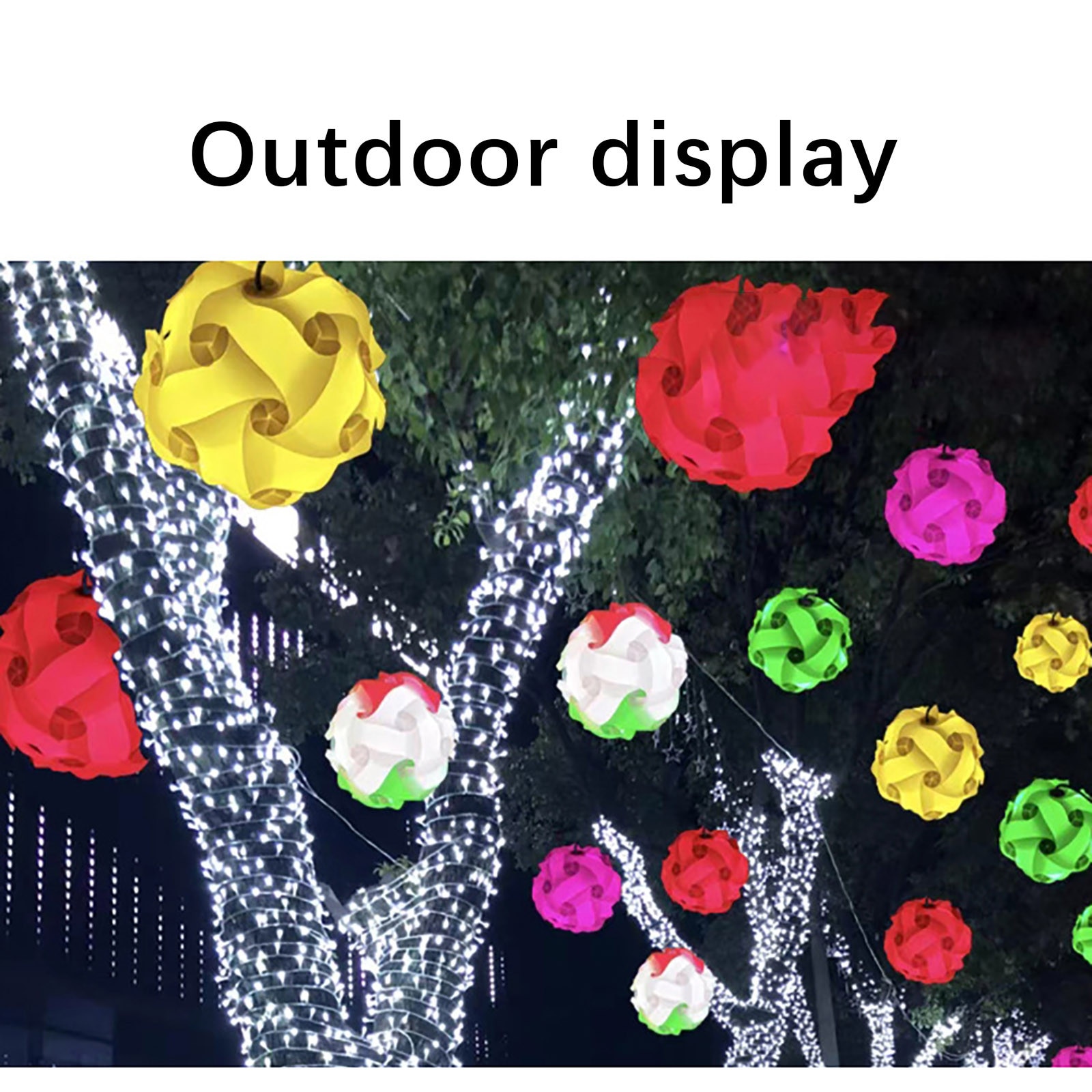 4# DIY Puzzle Lamp Shade Kit Decorative Protection Lampshade 30cm/11.8inch Modern Shades Bedroom Home Decoration Lamp Covers