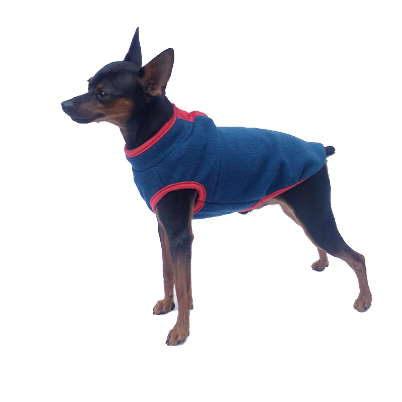 Outono inverno macio filhote de cachorro gatos casaco de lã quente colete para cães pequenos médios roupas chihuahua buldogue francês traje pet colete