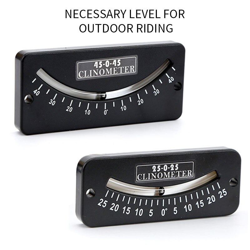 25-0-25/45-0-45 Inclinometer Mini Protractor Measuring Instrument Ship Inclinometer Angle Clinometer Good