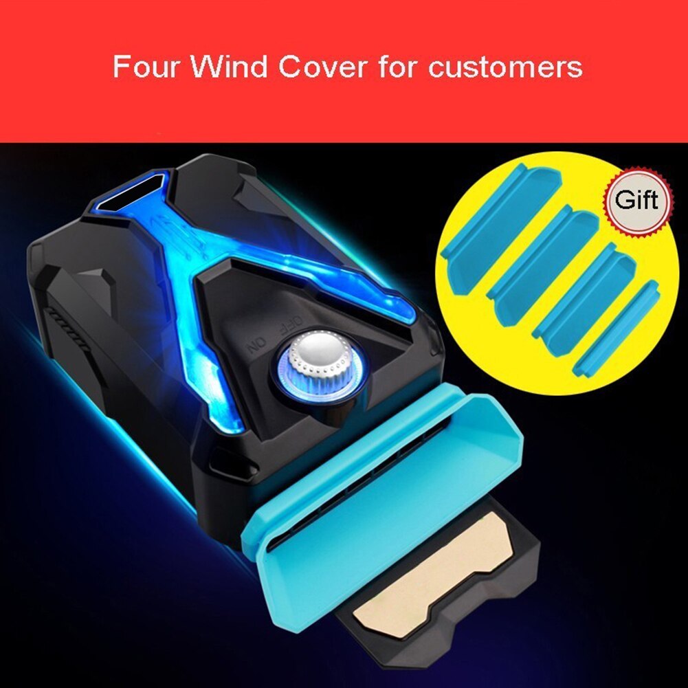 Portable Laptop Cooler USB Side Air Extracting Cooling Fan LED Radiator for Notebook Laptop Cooler Cooling Pad