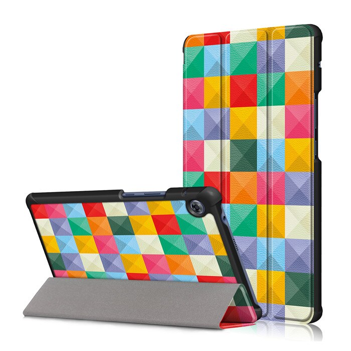 GLIGLE Case for Huawei MatePad T8 released Tablet slim print cover shell+Led+Touch pen: HLF