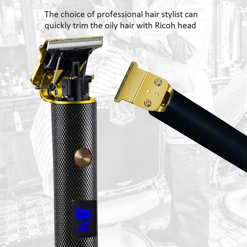 Pro T Outliner Trimmer, Cordless Zero Gapped Trimmer Hair Clipper - Electric T Blade Trimmer