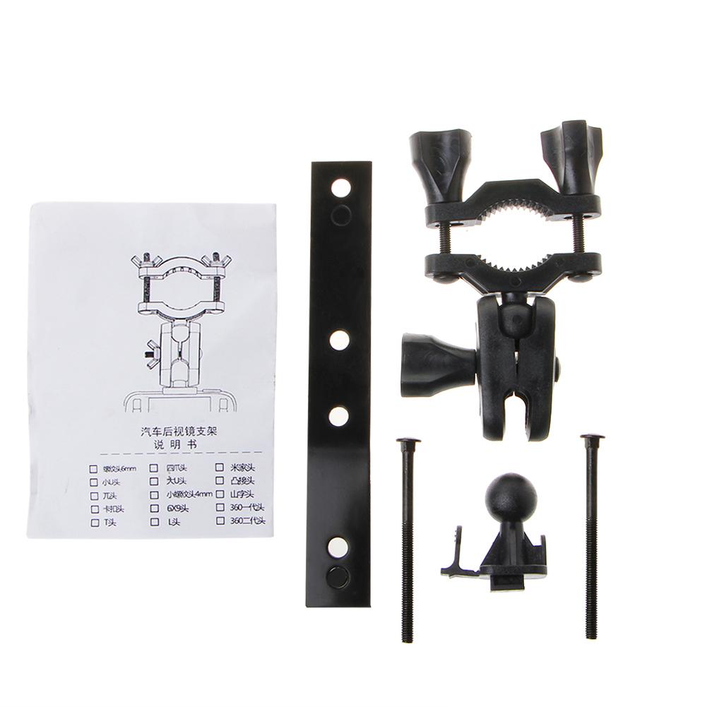 360 Graden Roterende Auto Achteruitkijkspiegel Rijden Recorder Bracket Houder Voor Yi Cam Dvr Camera Dvr Beugel