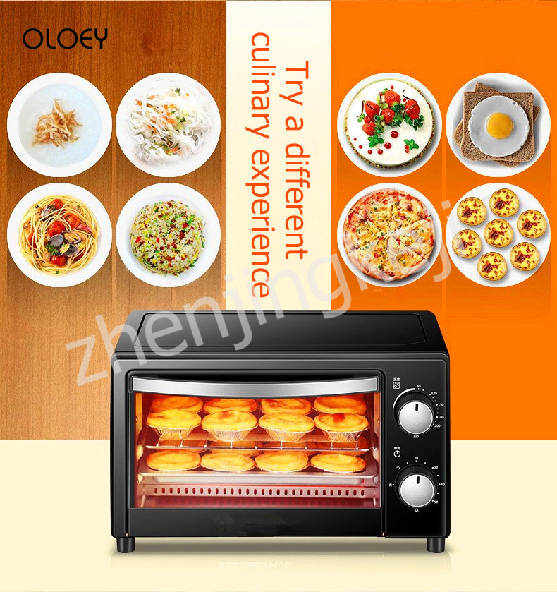 Household Multifunction Oven 12L Small Oven Baking Box Mechanical Ovens G12A
