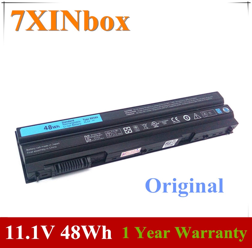 7 xinbox 11.1v 48wh originalt 8858x bærbart batteri til dell vostro 3460 3560 v3460d v3560d til inspiration 5520 7720 7520 8858x