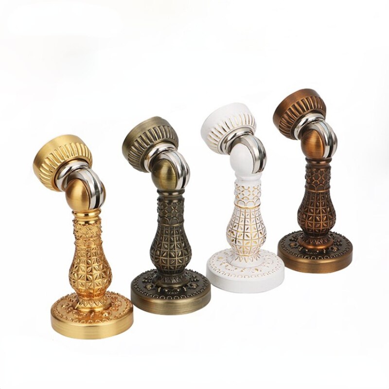 Retro Zinklegering Magnetische Deur Stop Stopper Holder Catch Floor Deur Demper Deurstopper