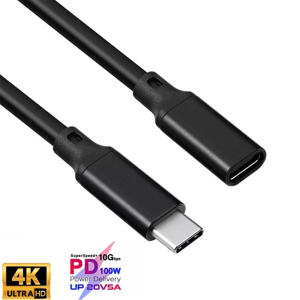 0,5 M 1M 2M 3M 5M USB C Verlängerung Kabel Typ C Verlängerung Kabel Blitz 3 für Nintendo Schalter MacBook Profi Google Pixel 3 2